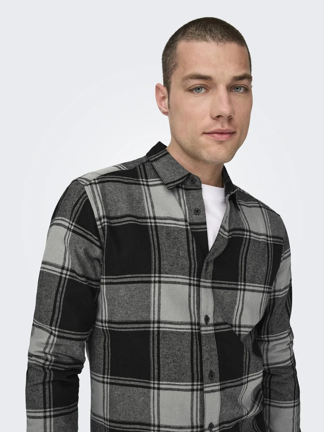 Gudmund Long Sleeve Checked Shirt
