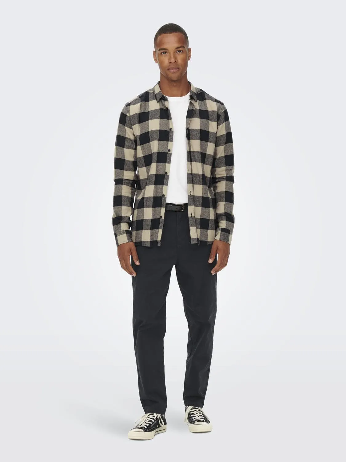 Gudmund Long Sleeve Checked Shirt
