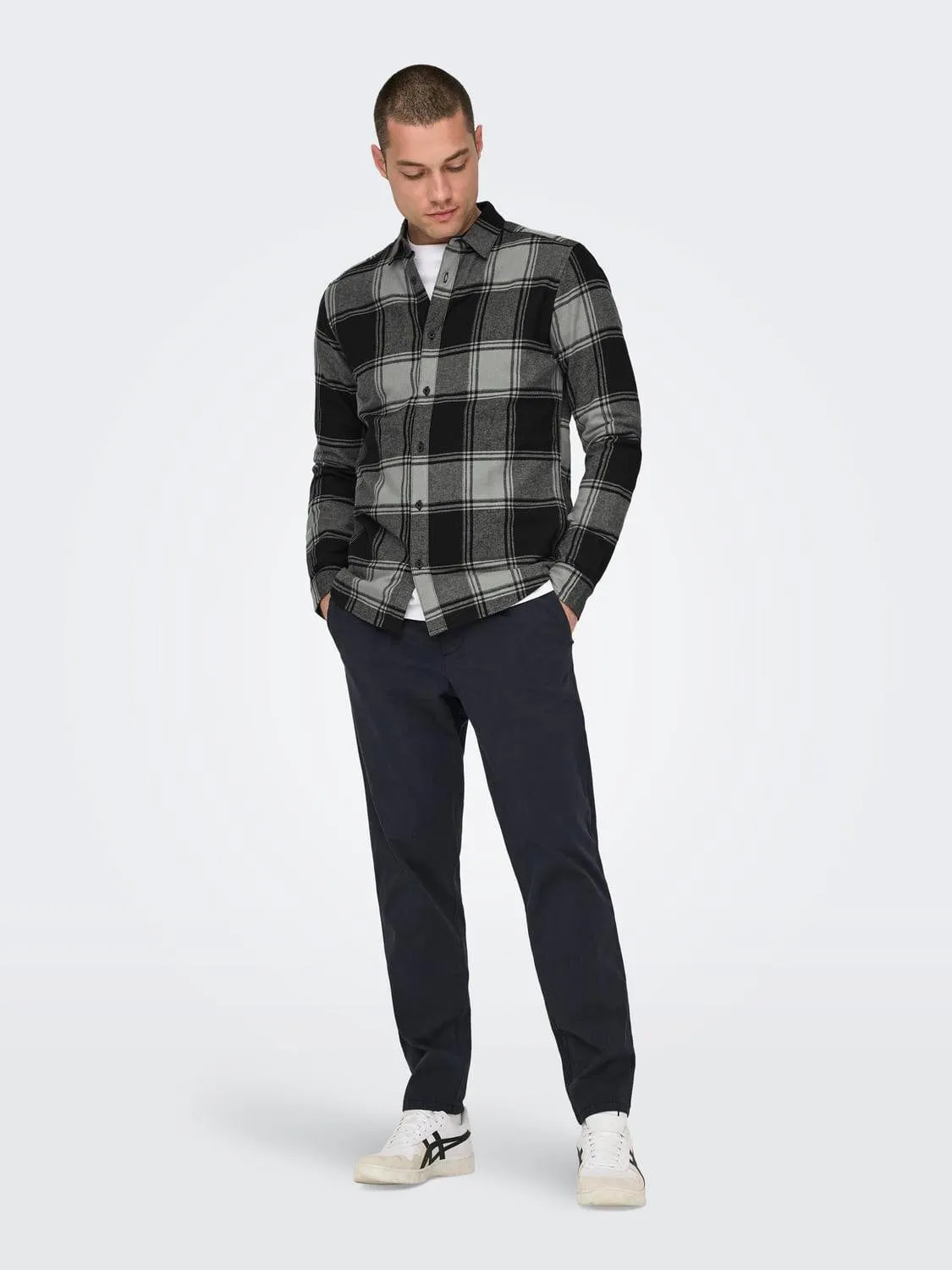 Gudmund Long Sleeve Checked Shirt