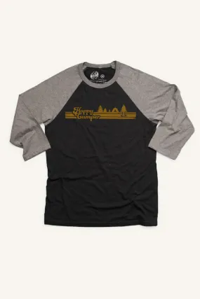 Happy Camper Baseball Shirt (Unisex)