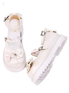 Head Doll Lolita Single Shoes Cat Shoes Big