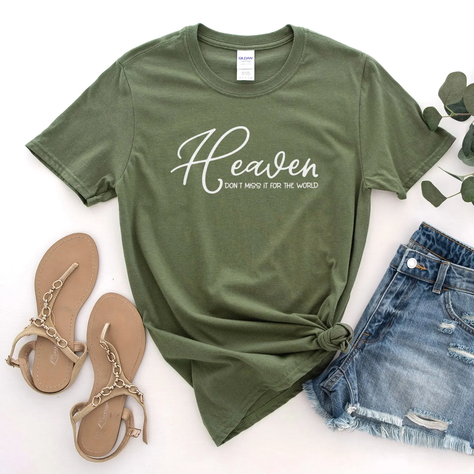 Heaven Don't Miss It For The World Scripture Tee