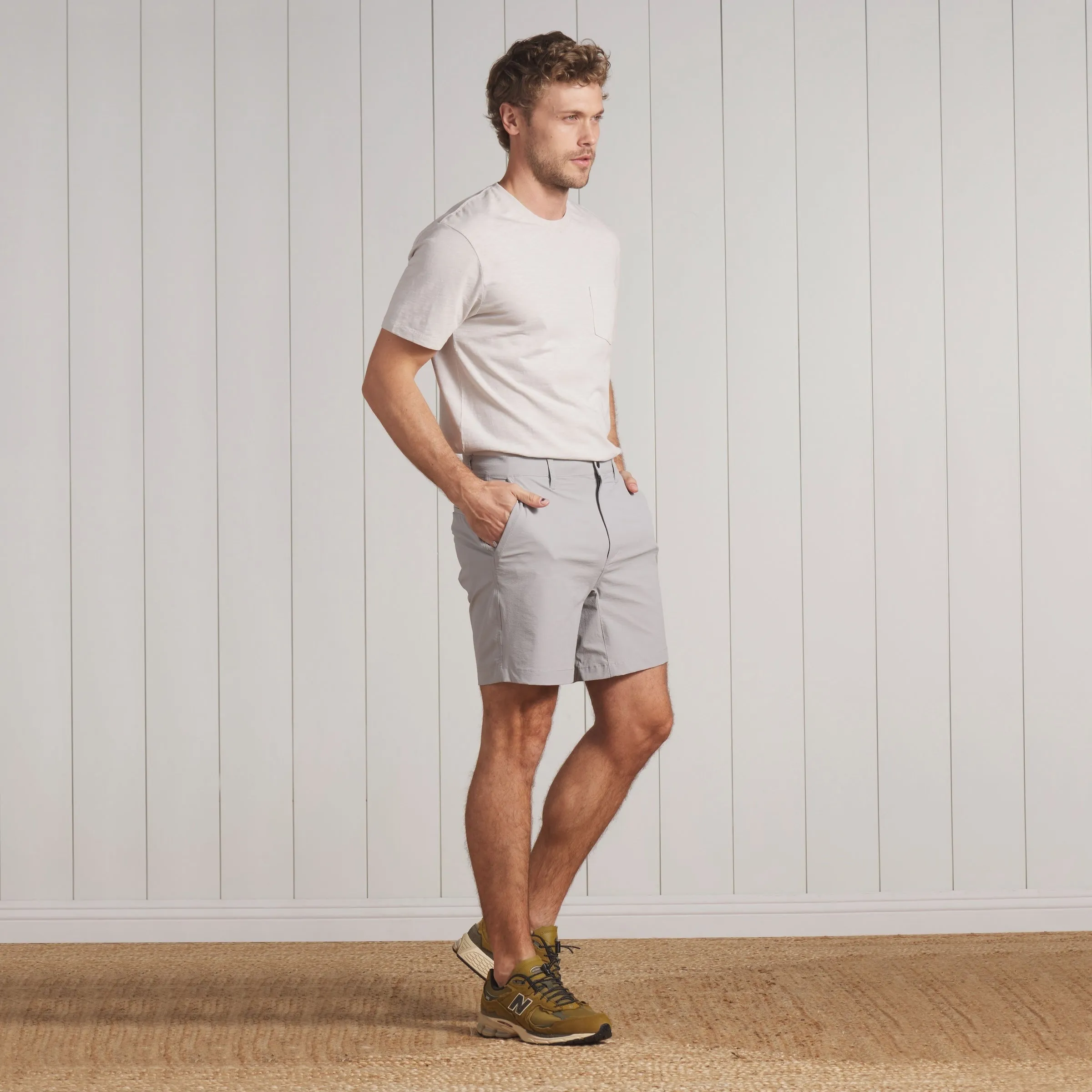 Hybrid Everyday Shorts 7" - Harbor Mist