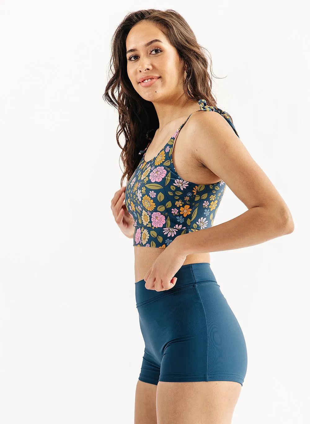 Indigo High-Waist Boy Short