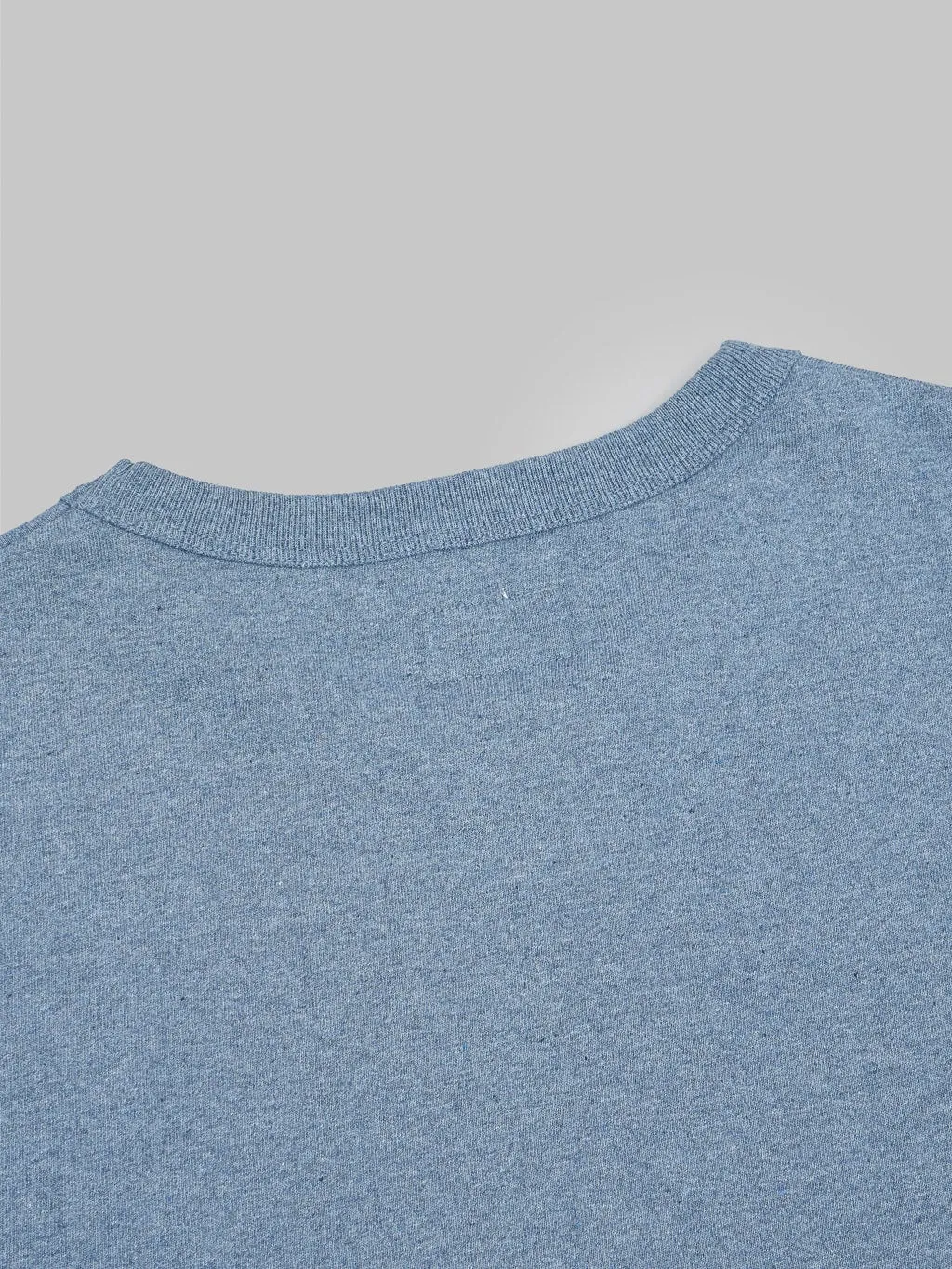 Japan Blue Recycled Denim T-shirt Mid Indigo