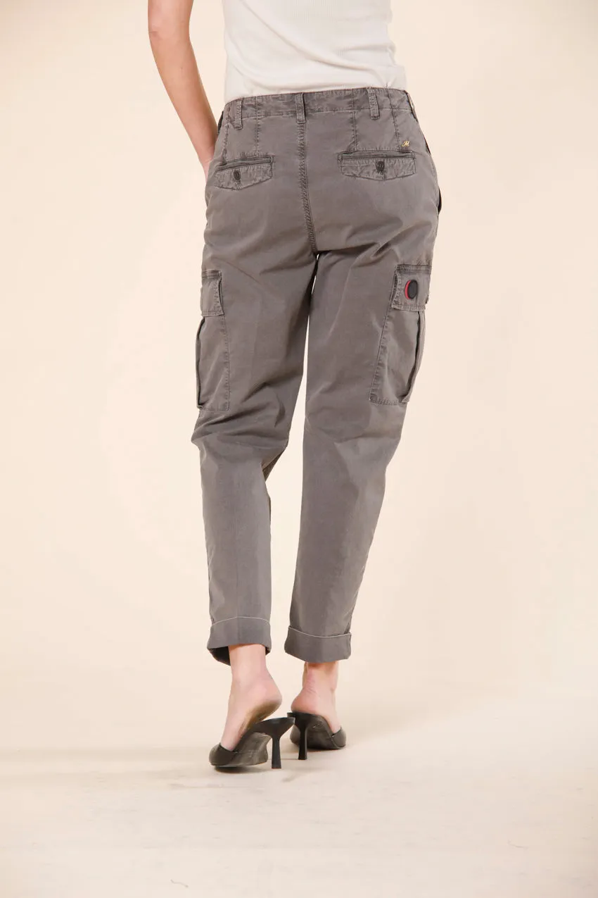 Judy Archivio W pantalone cargo donna in twill di cotone icon washes relaxed