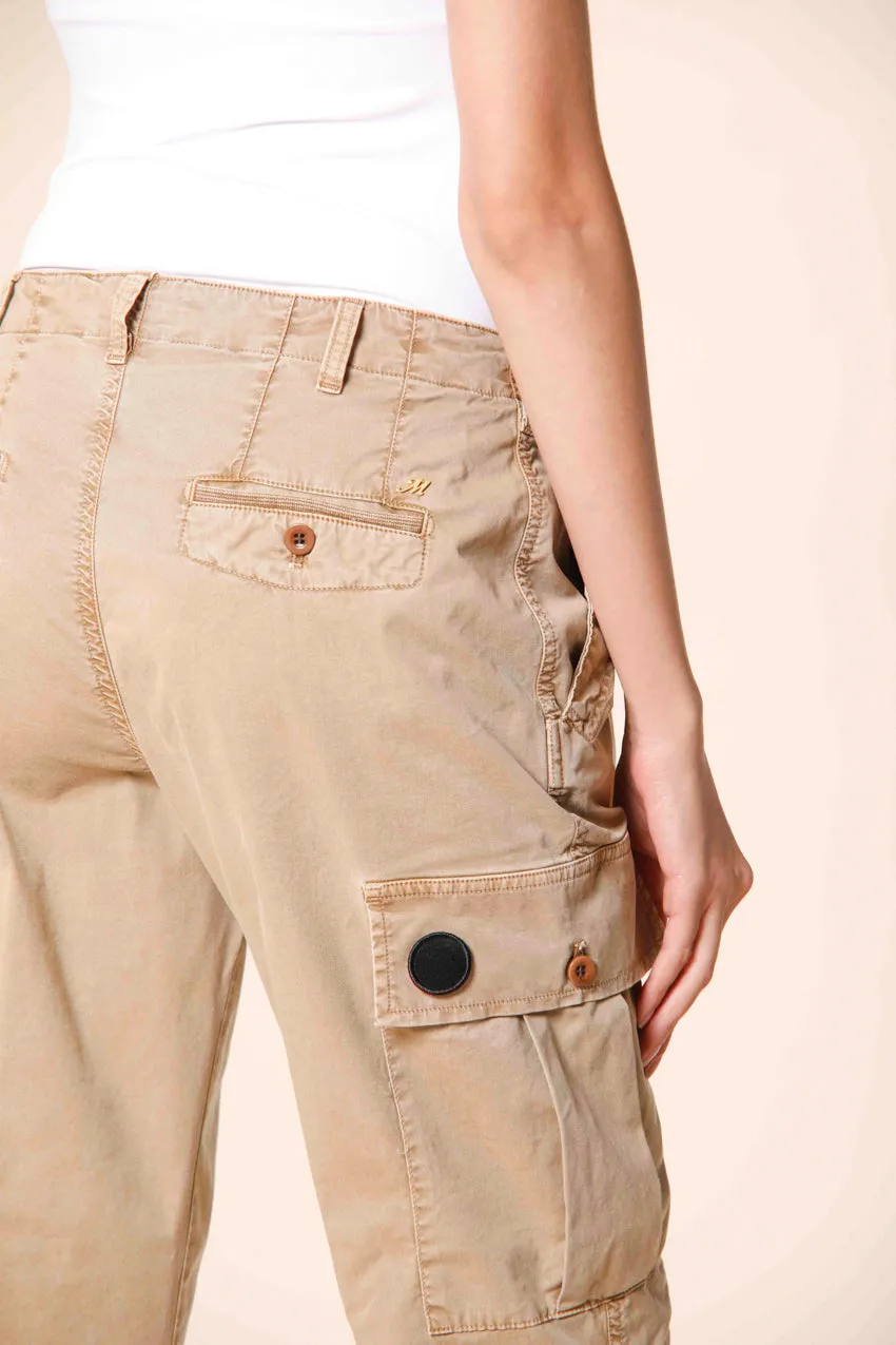 Judy Archivio W pantalone cargo donna in twill di cotone icon washes relaxed