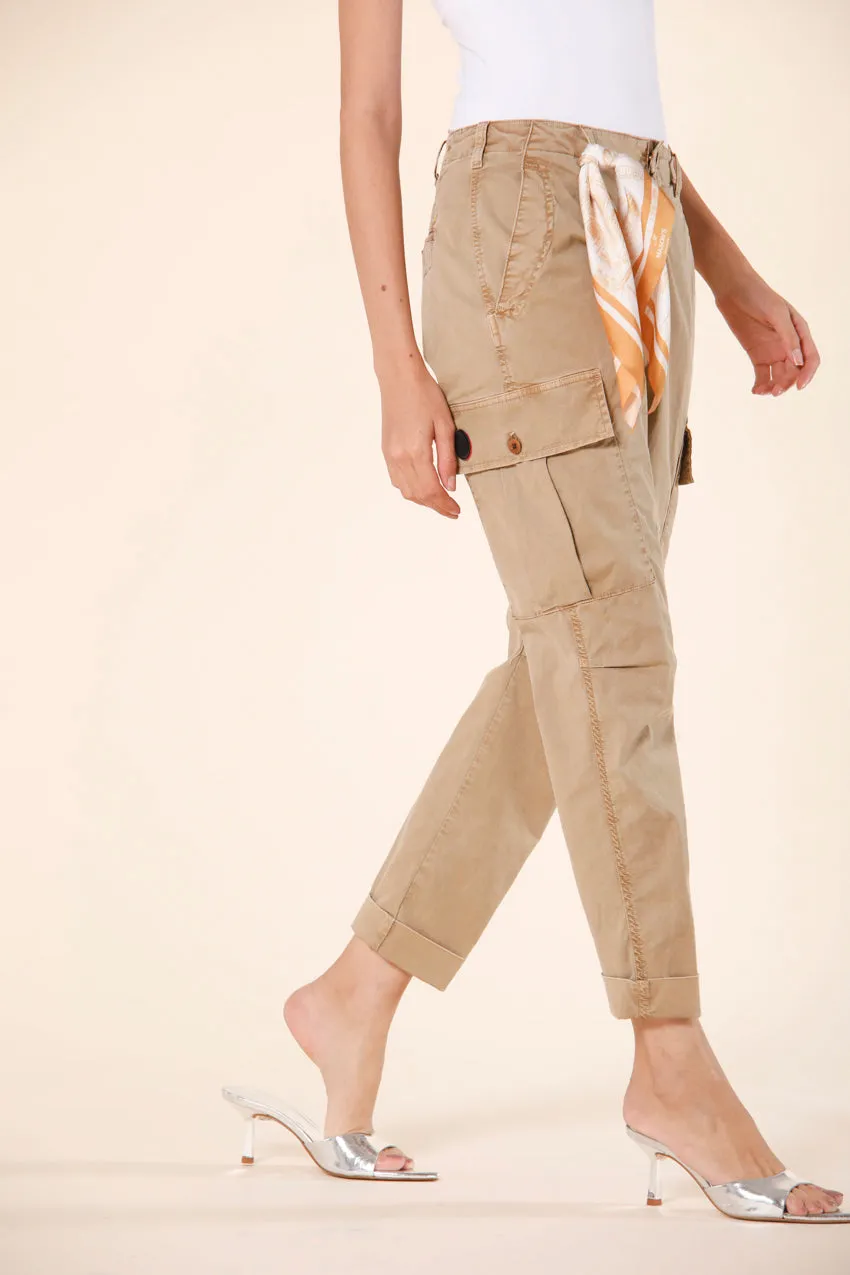 Judy Archivio W pantalone cargo donna in twill di cotone icon washes relaxed