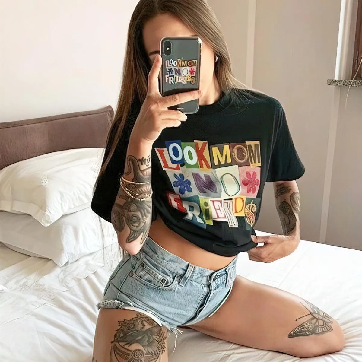 Look Mom No Friends T-Shirt