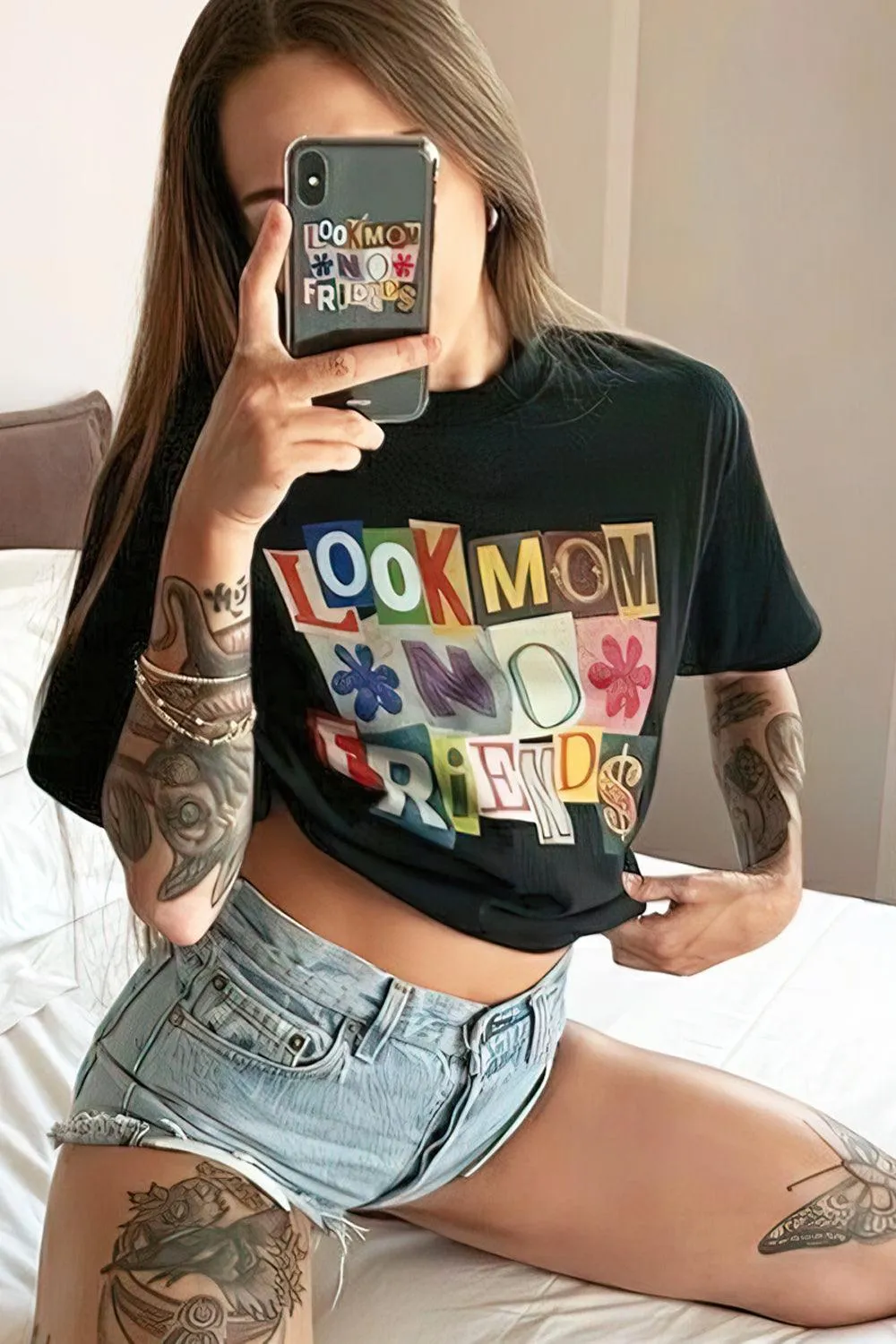 Look Mom No Friends T-Shirt