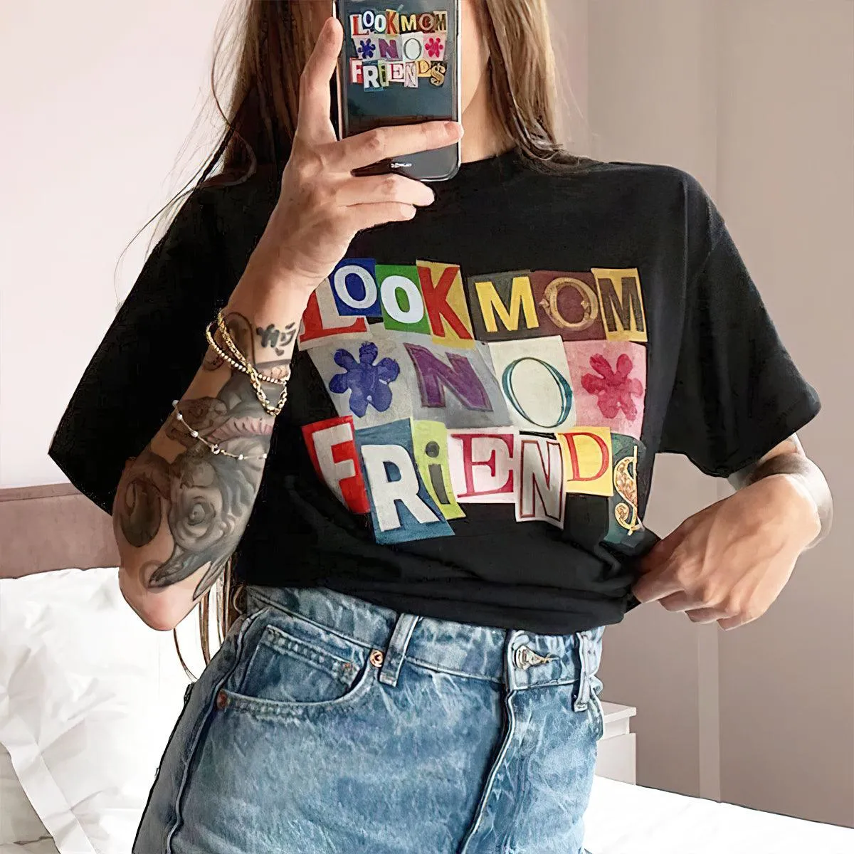 Look Mom No Friends T-Shirt