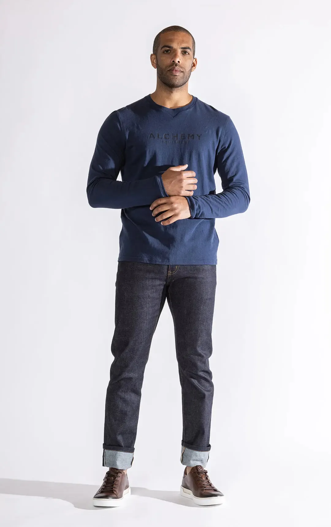 LS COTTON WOOL TOP - CLEARANCE
