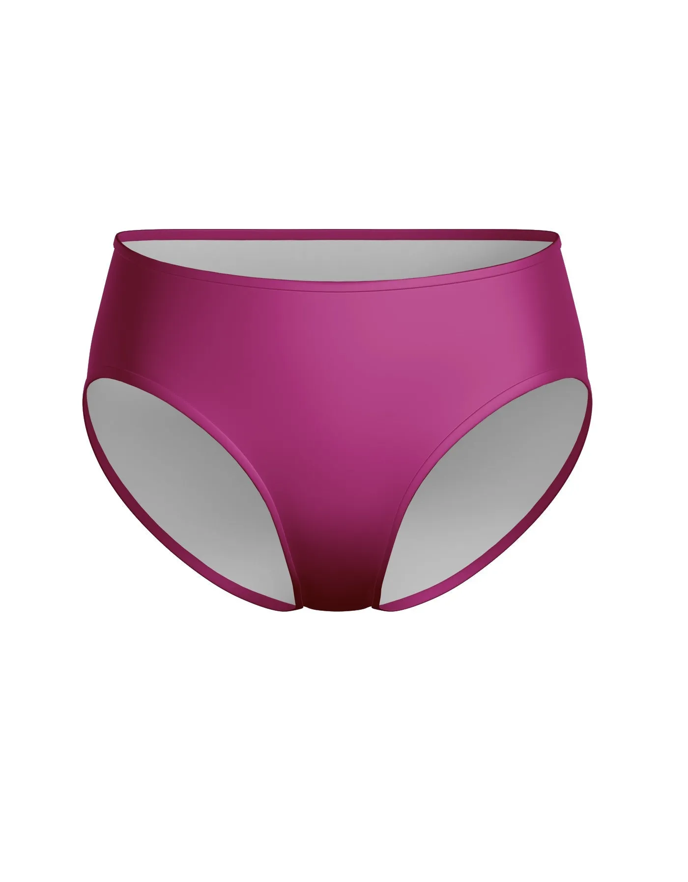 Lycra Brief Mid-Low Waist High Cut