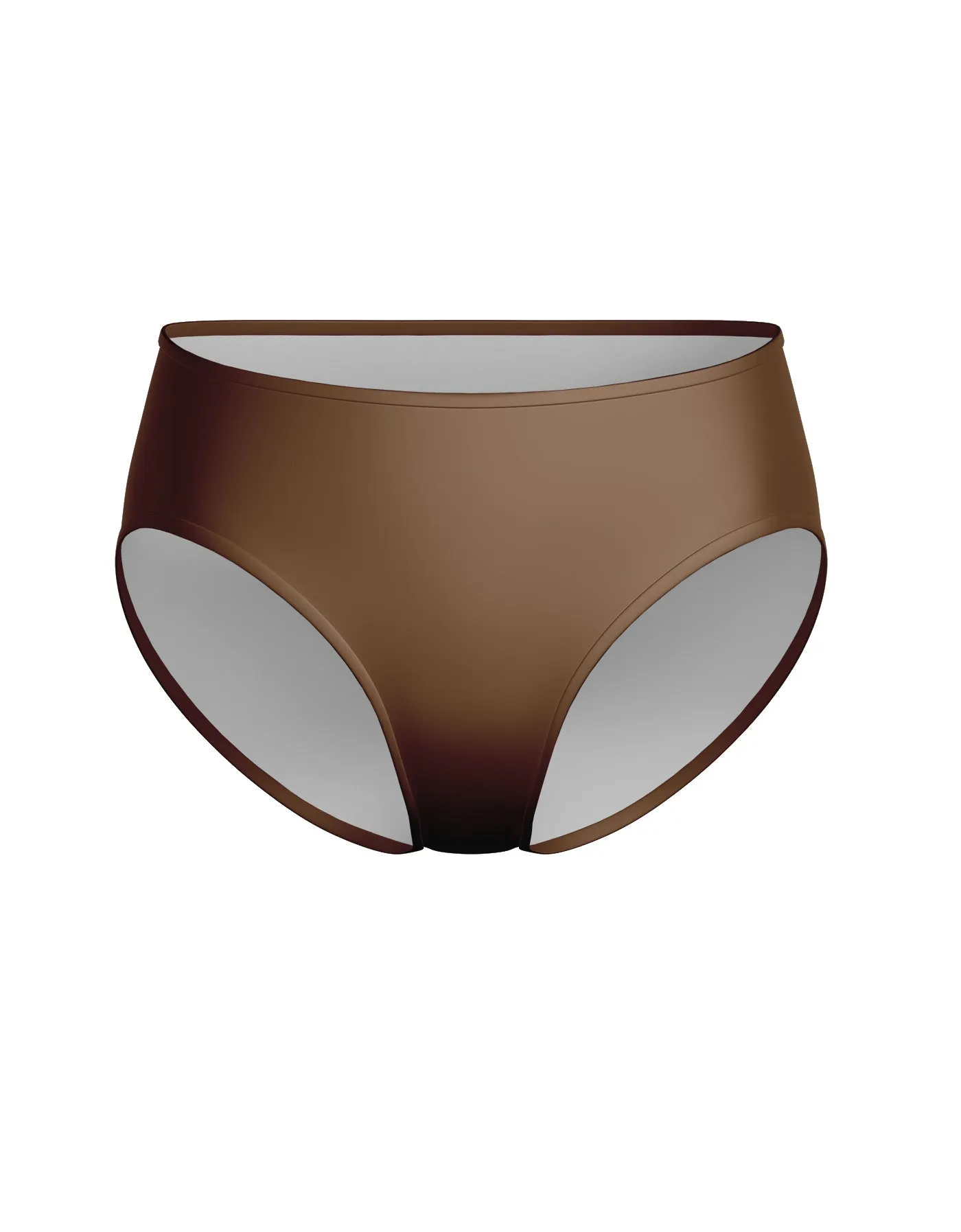 Lycra Brief Mid-Low Waist High Cut