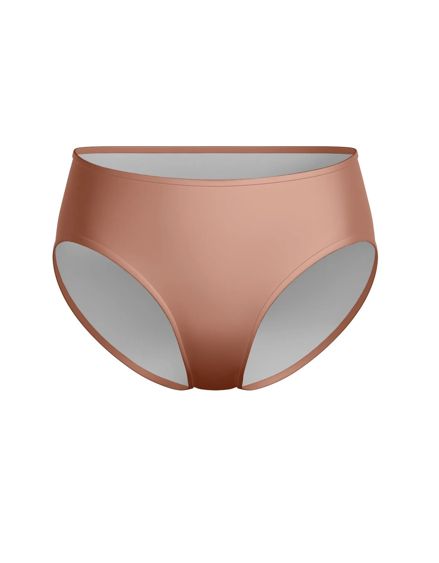 Lycra Brief Mid-Low Waist High Cut