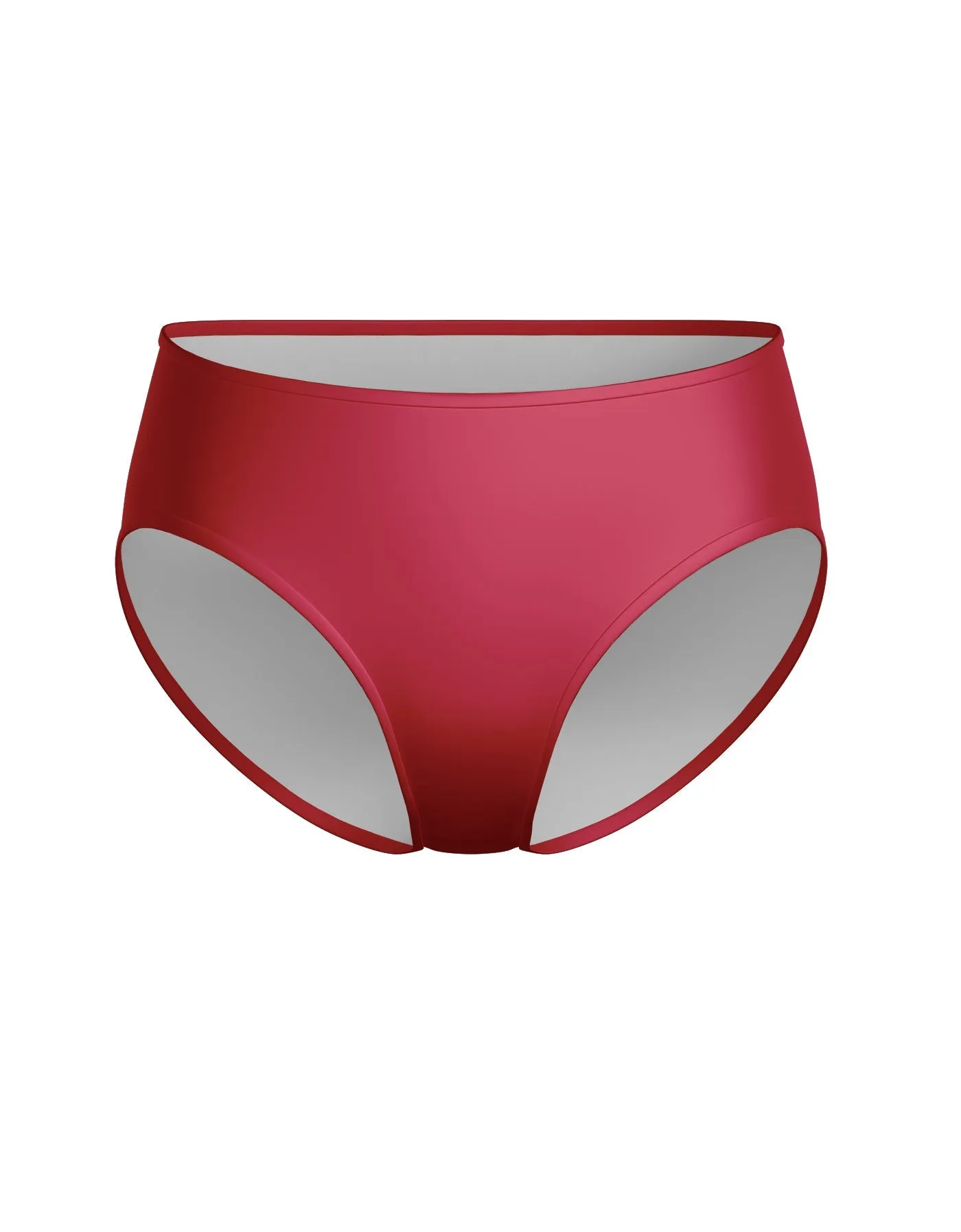 Lycra Brief Mid-Low Waist High Cut