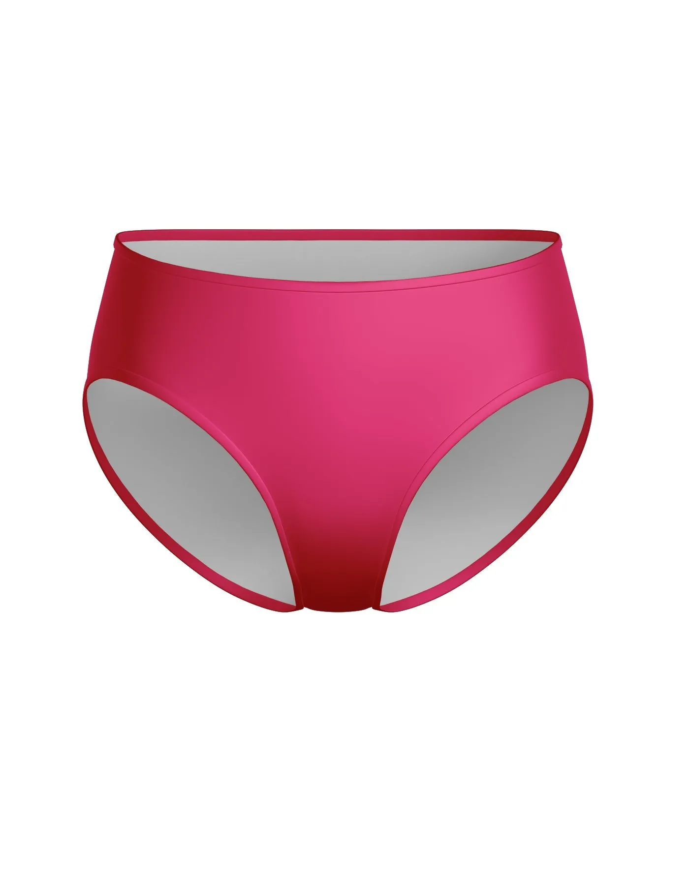Lycra Brief Mid-Low Waist High Cut