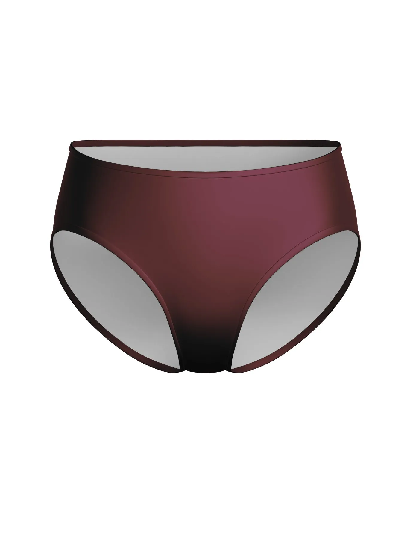 Lycra Brief Mid-Low Waist High Cut