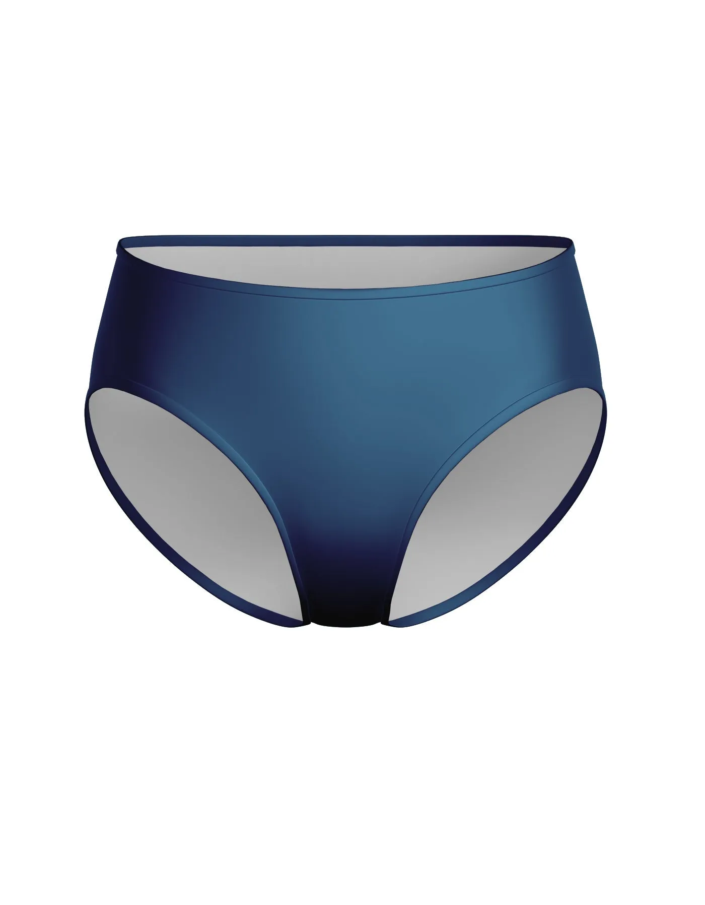Lycra Brief Mid-Low Waist High Cut