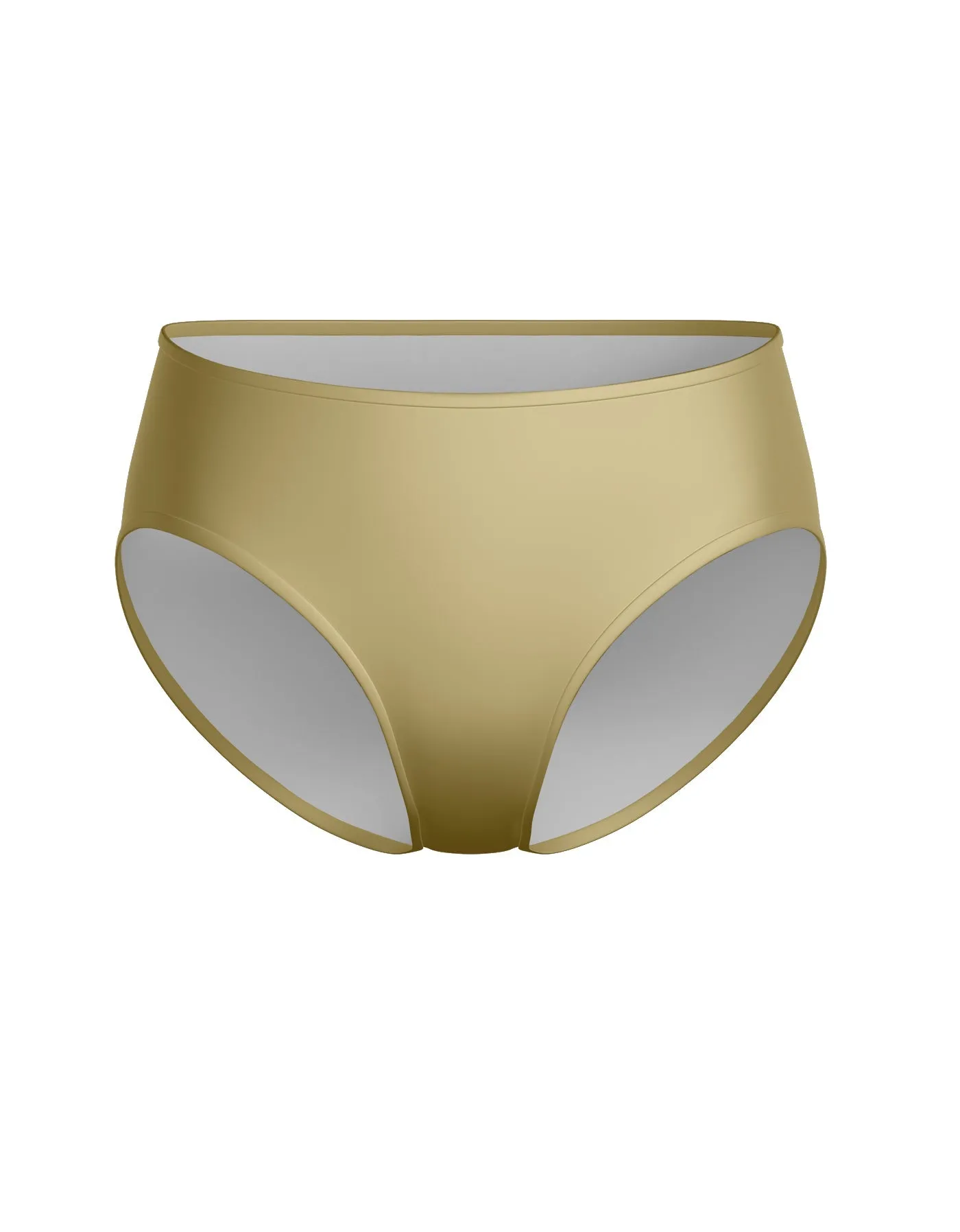 Lycra Brief Mid-Low Waist High Cut
