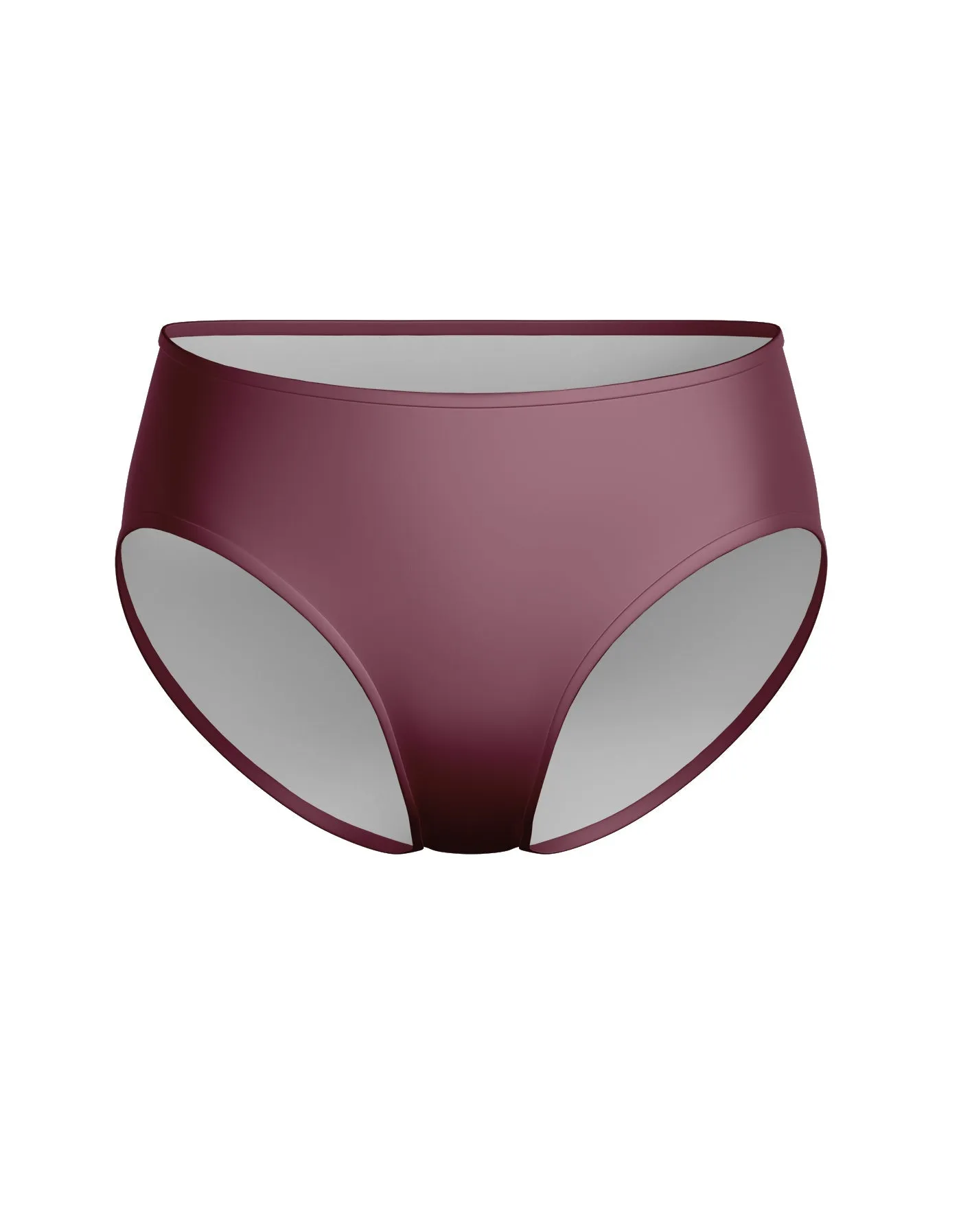 Lycra Brief Mid-Low Waist High Cut