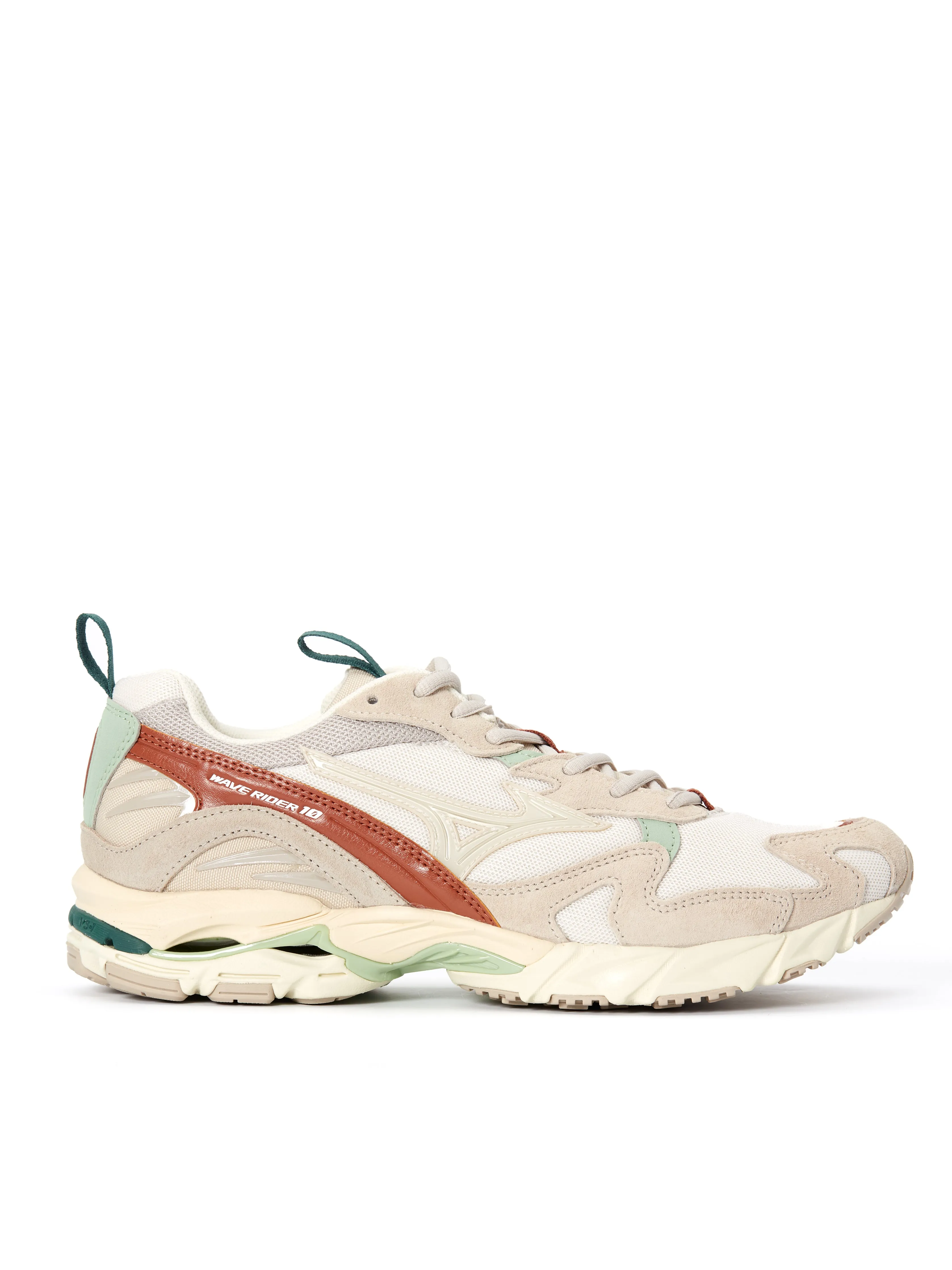 Premium Mizuno Wave Rider Running Shoes in Silver Cloud - Enhanced Comfort & Performance
