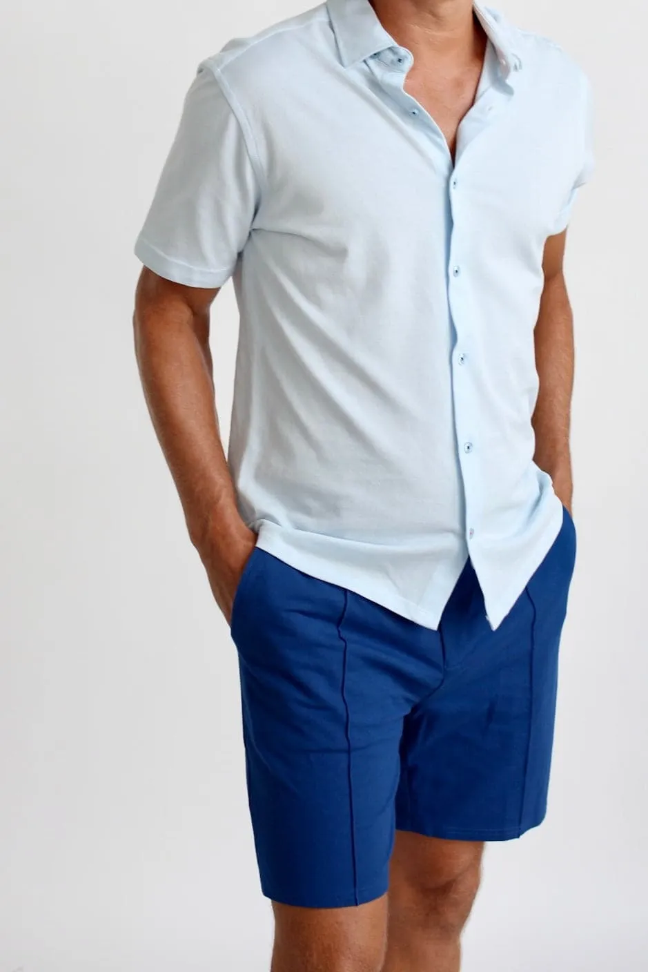 Navy Terry Short