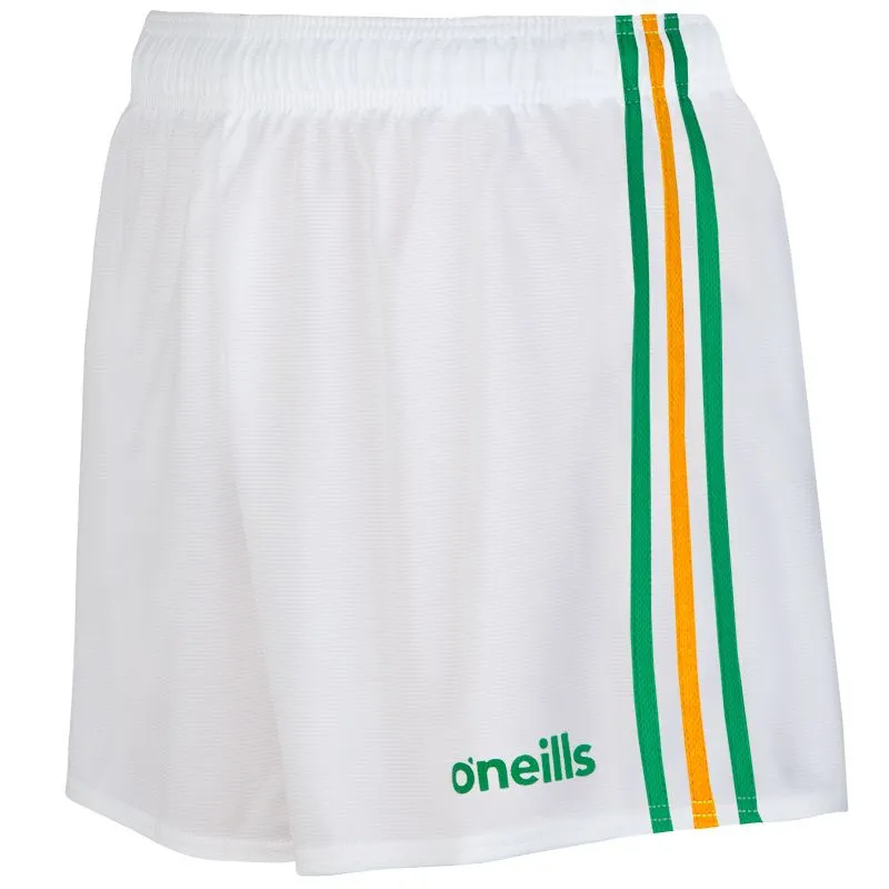 O'Neills Mourne Shorts White/Green/Amber
