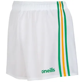 O'Neills Mourne Shorts White/Green/Amber