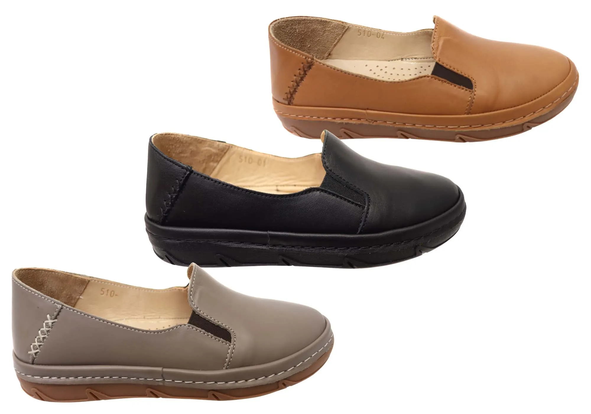 Orizonte Joelle Womens European Comfortable Leather Shoes