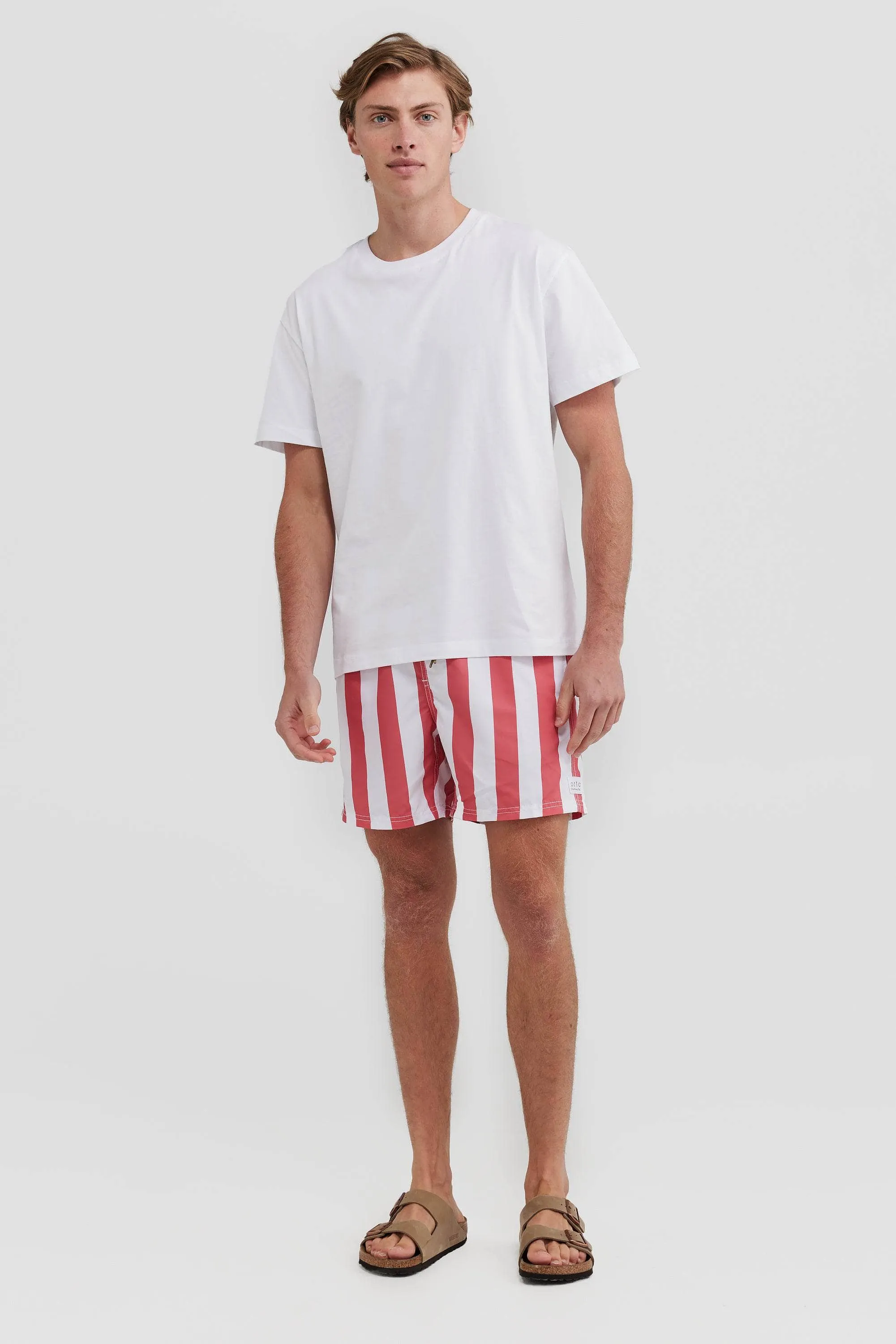 Portsea Red Swim Shorts