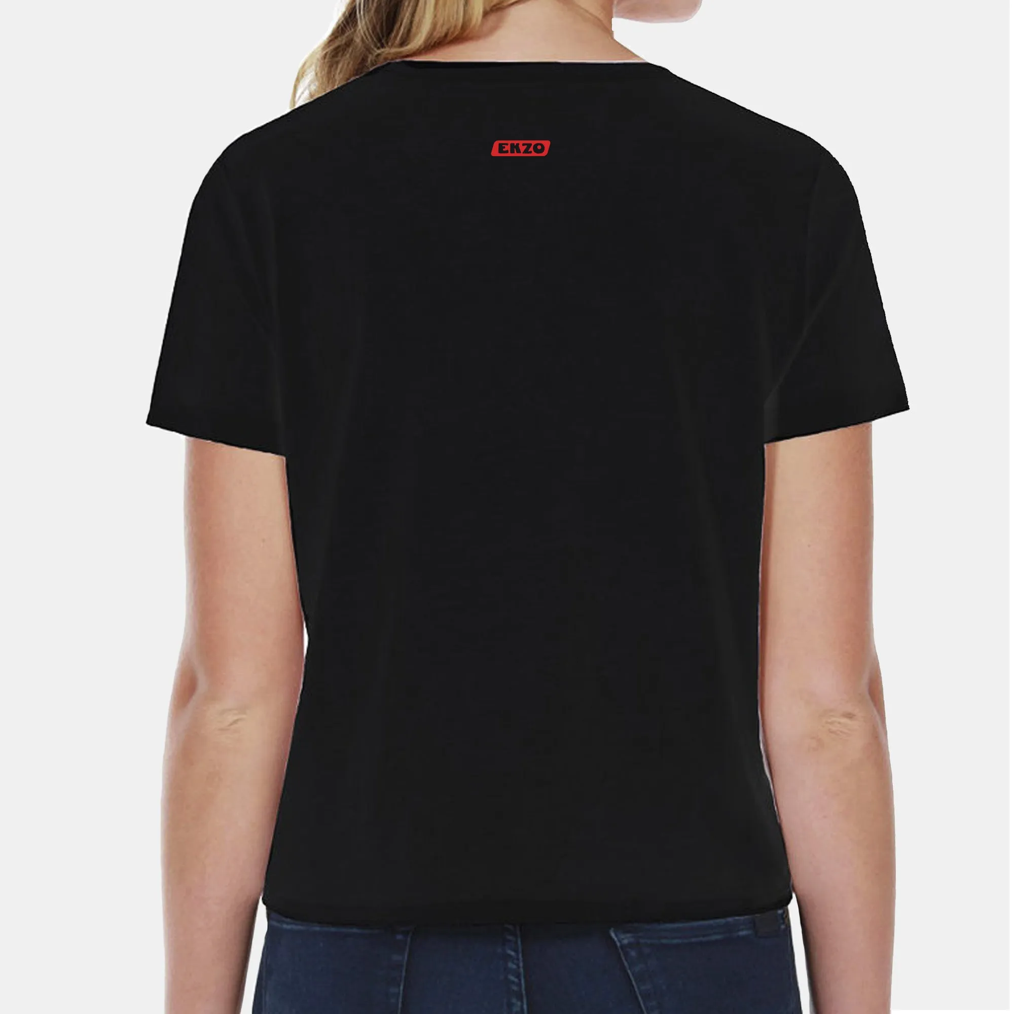 Retro Tie Tee - Black