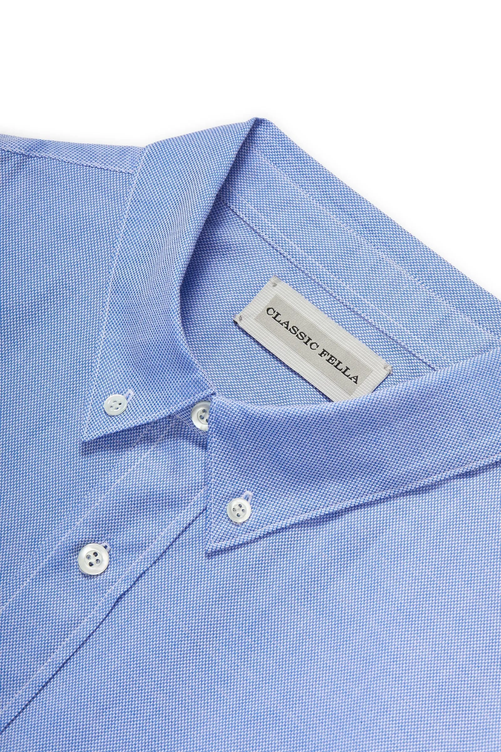 Signature Button Down | 100% Italian Cotton | Blue