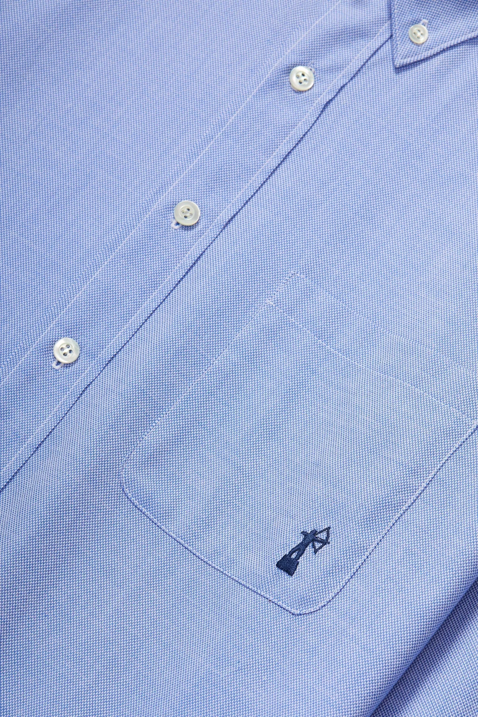 Signature Button Down | 100% Italian Cotton | Blue