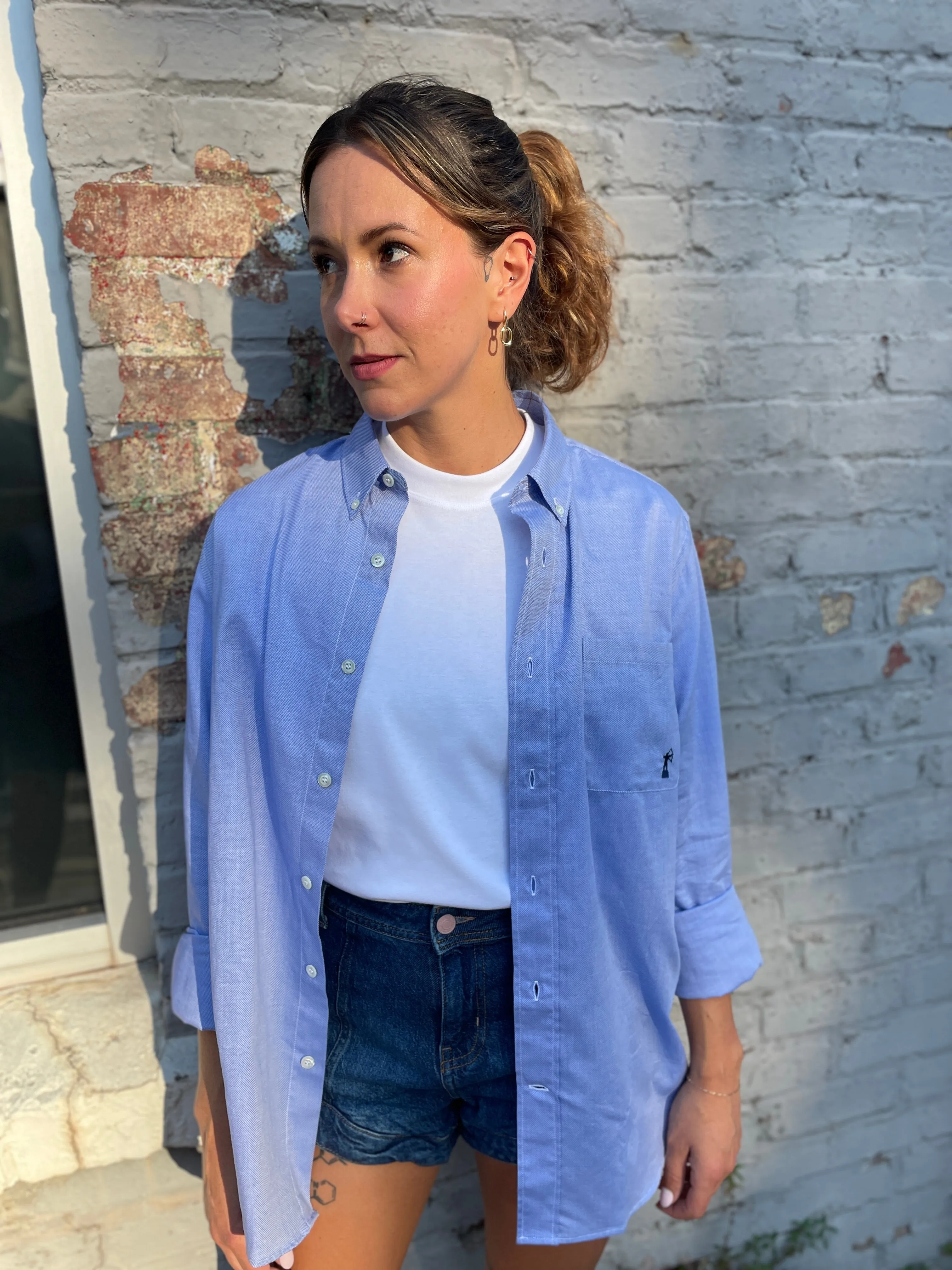Signature Button Down | 100% Italian Cotton | Blue