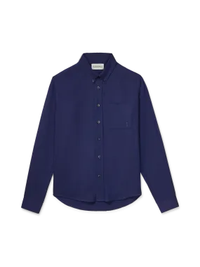 Signature Button Down | 100% Italian Cotton | Navy