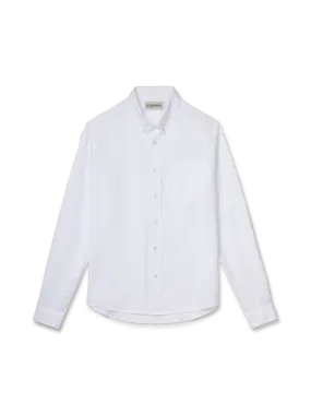 Signature Button Down | 100% Italian Cotton | White