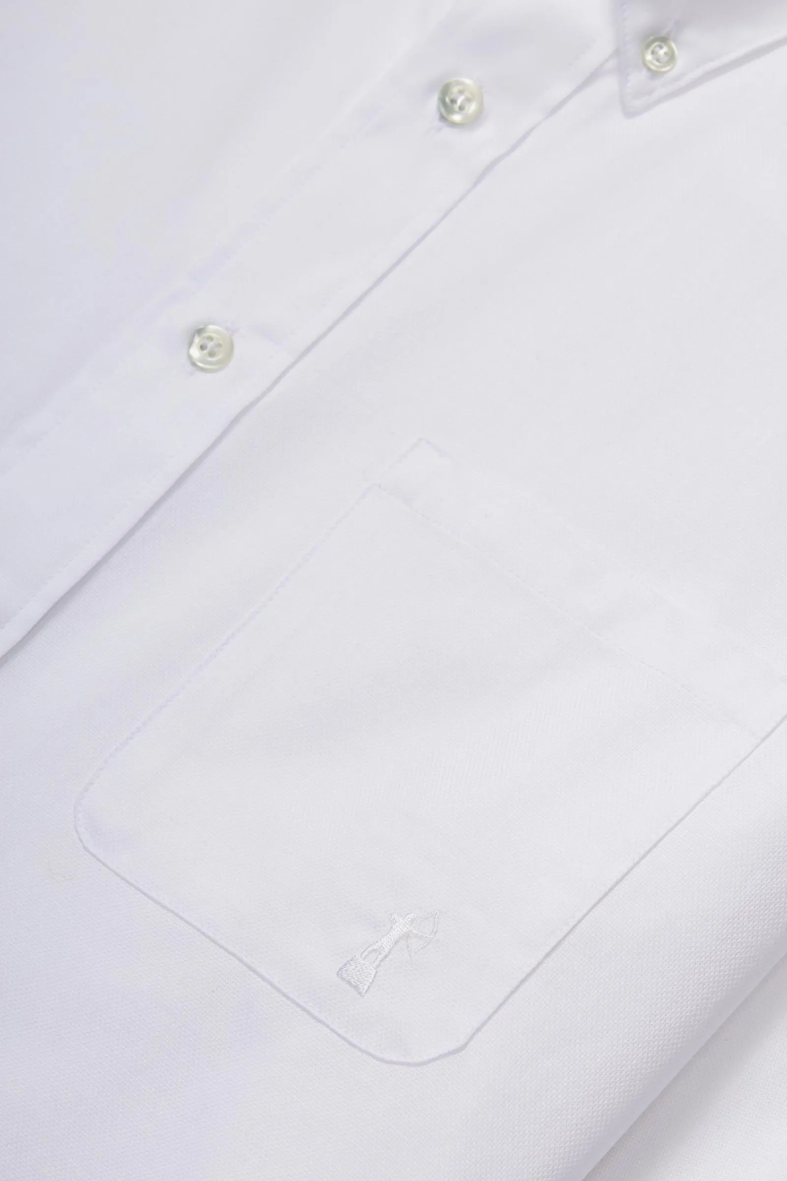 Signature Button Down | 100% Italian Cotton | White