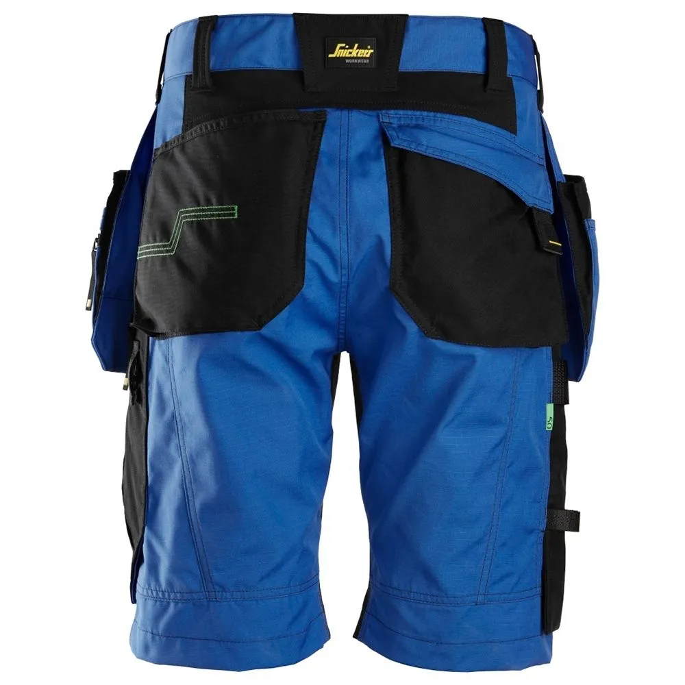 Snickers&#x20;6904&#x20;FlexiWork,&#x20;Work&#x20;Shorts&#x2B;&#x20;with&#x20;Holster&#x20;Pockets&#x20;-&#x20;True&#x20;Blue
