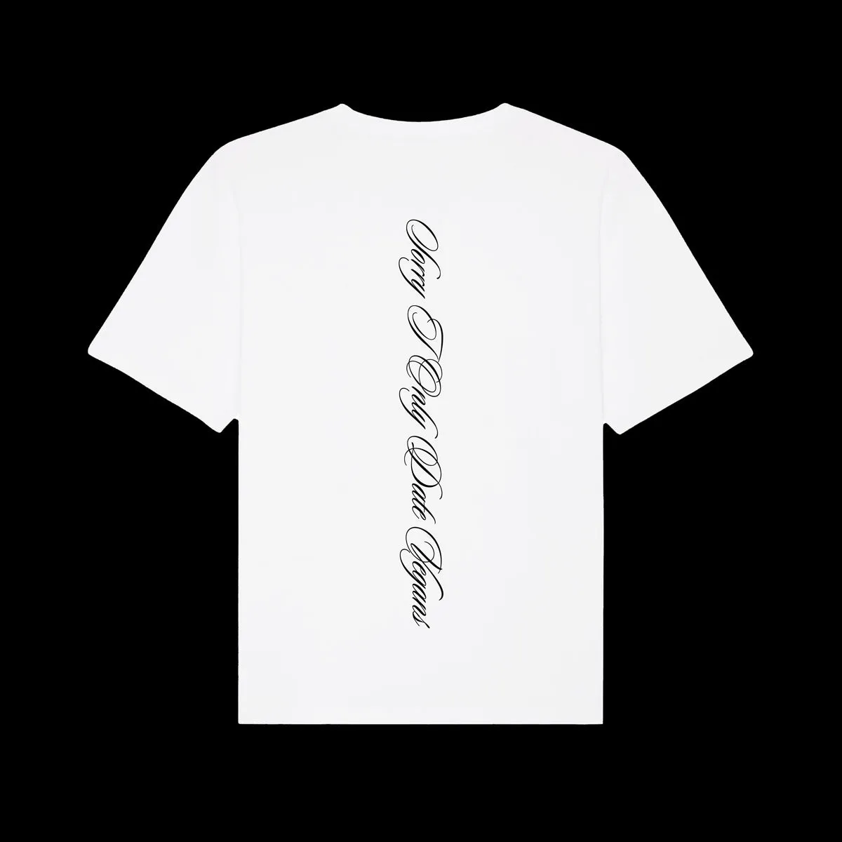 Sorry I Only Date Vegans Tee - White