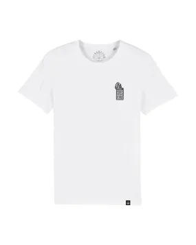 Stay on Fire Organic T-Shirt - White