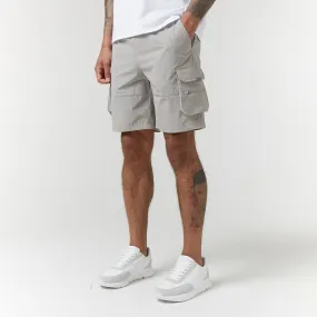 Tech Stretch Poly Cargo Short | Stone