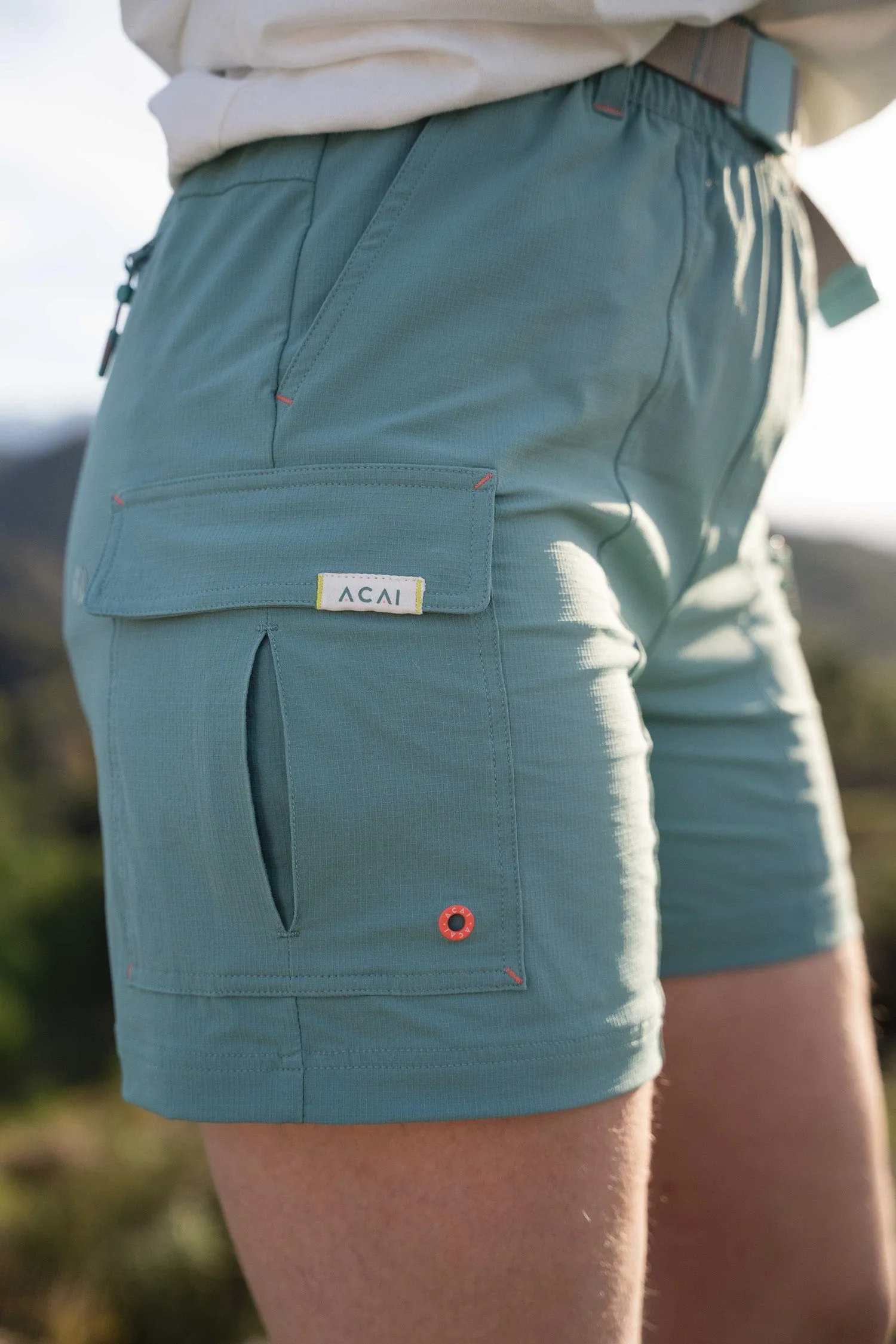 Trail Blaze Shorts - Mineral Blue