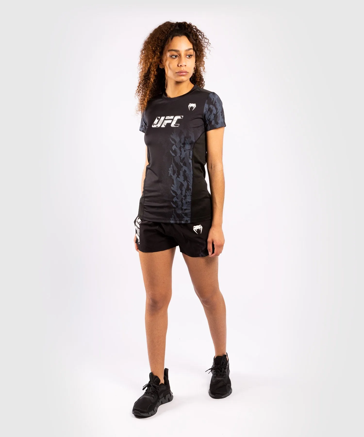 UFC Venum Authentic Fight Week Women's Performance Shorts - Black