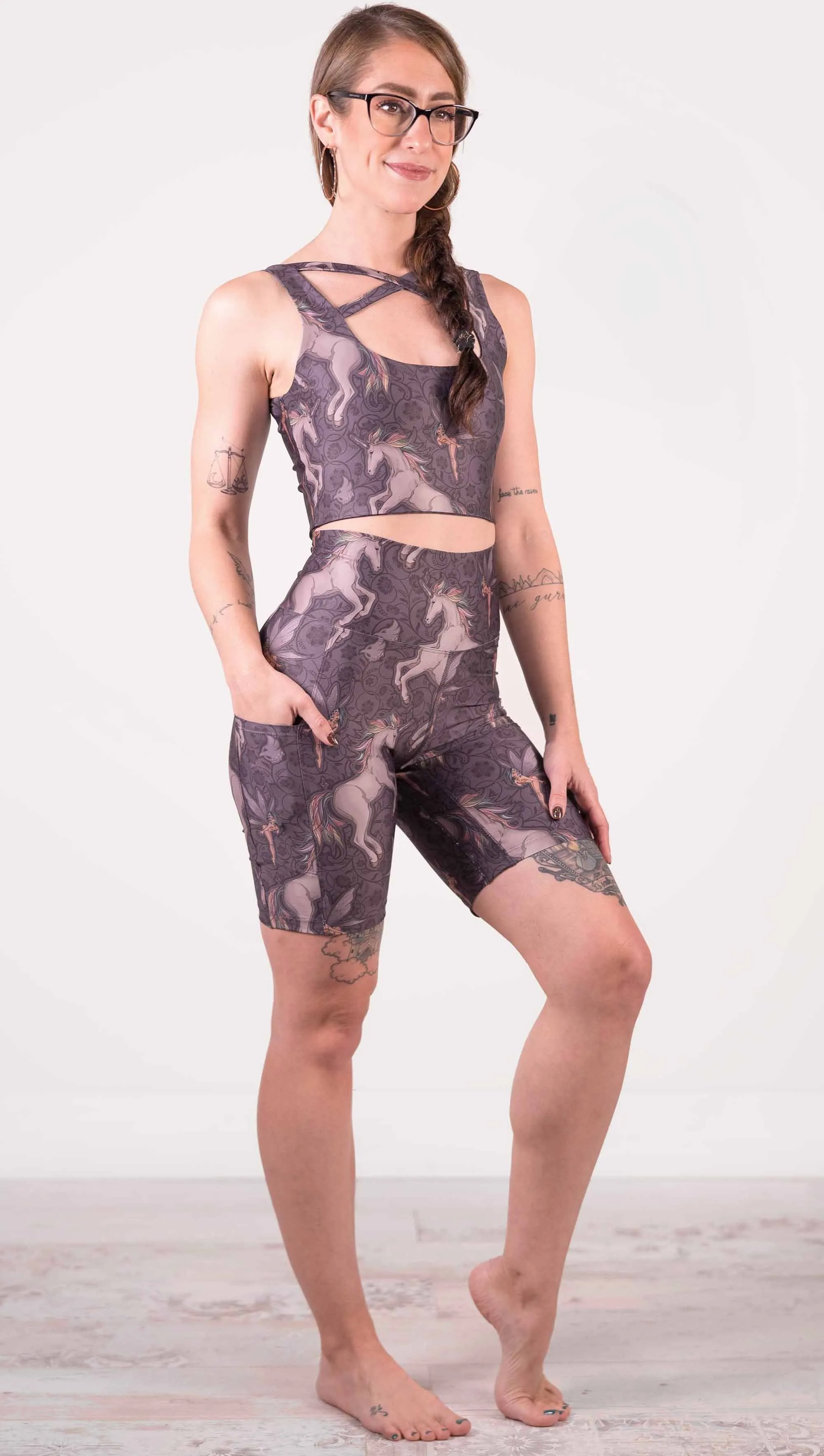Unicorns - Featherlight Bicycle Shorts