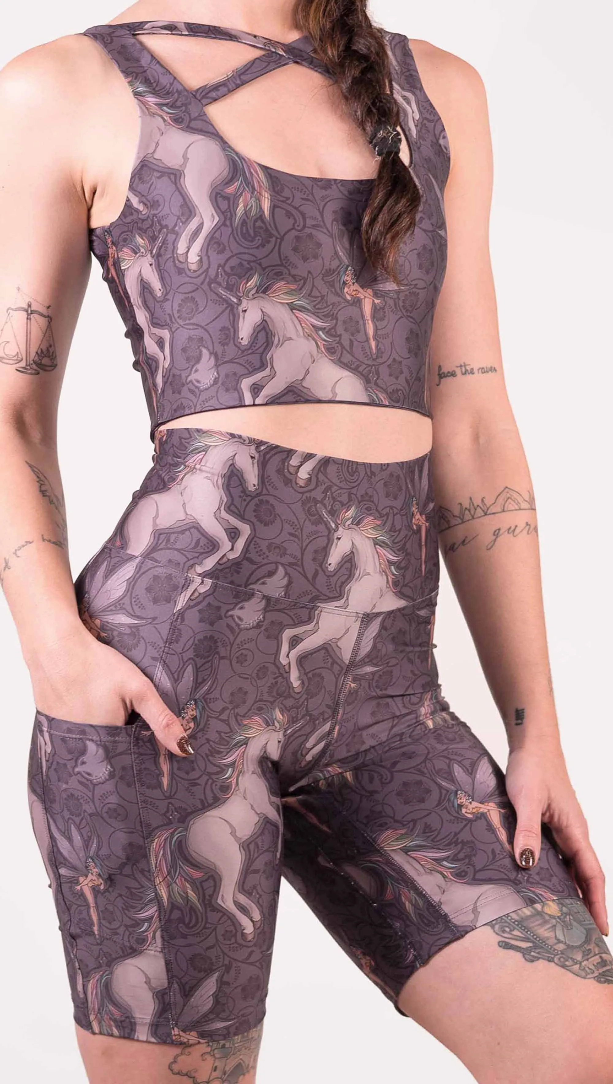 Unicorns - Featherlight Bicycle Shorts