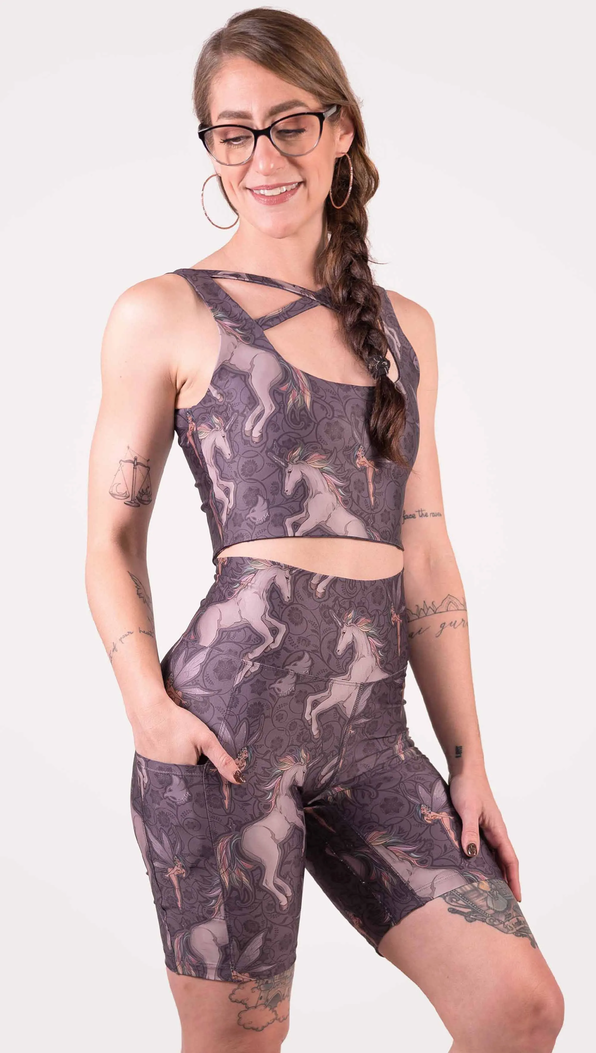 Unicorns - Featherlight Bicycle Shorts