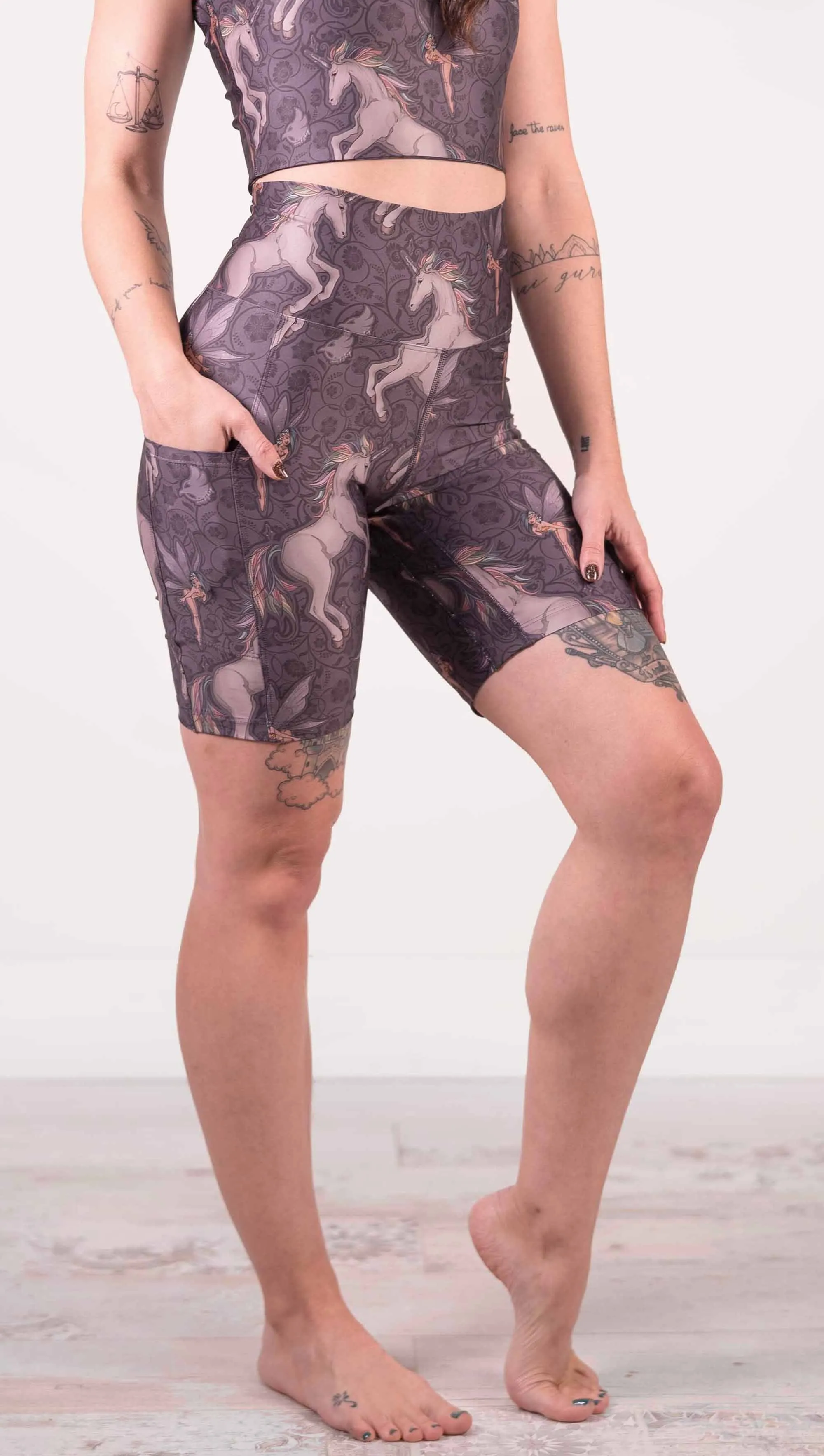 Unicorns - Featherlight Bicycle Shorts