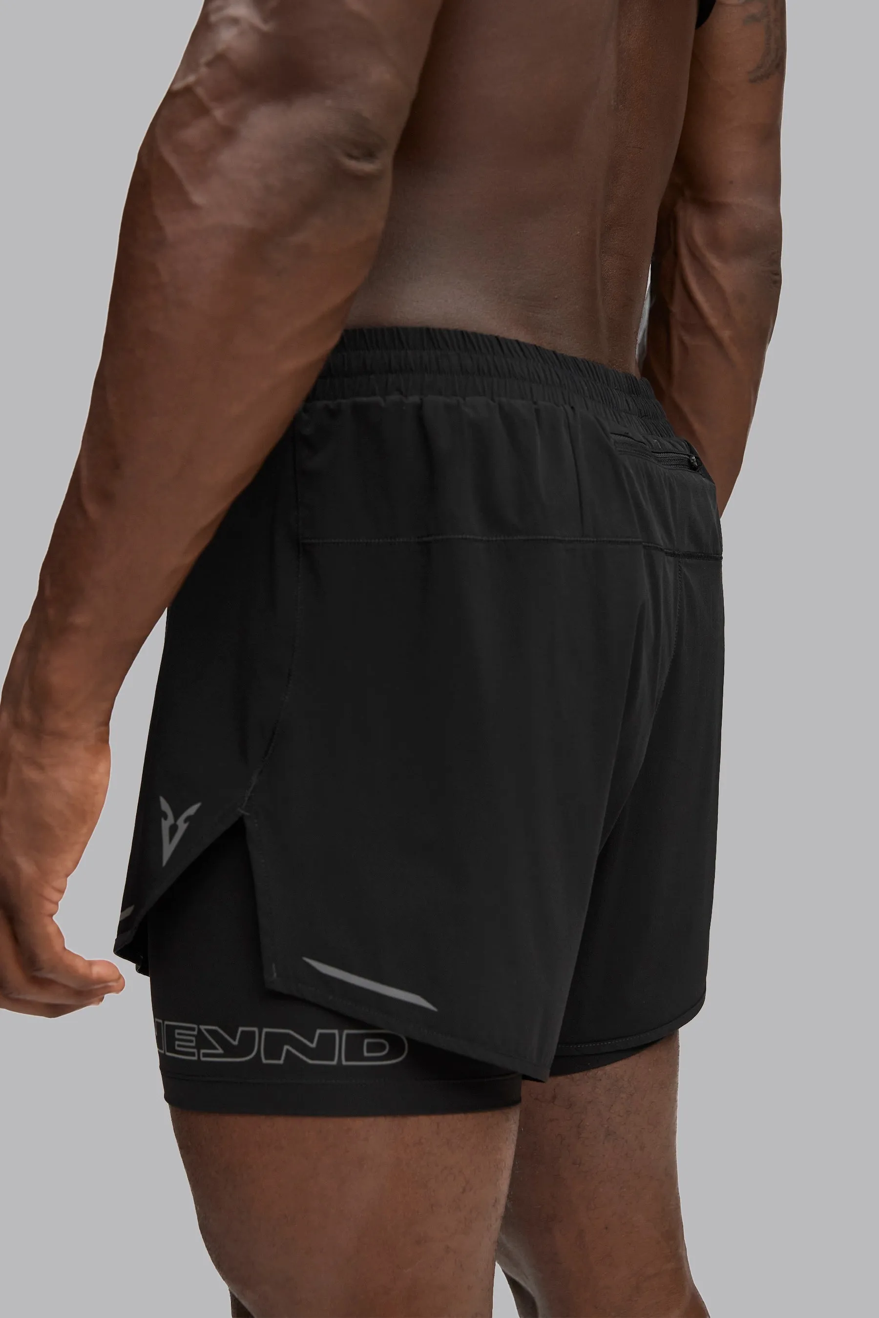 V_LYTE 5" 2-IN-1 SHORTS - Black