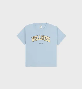 Wellness Ivy Kids T-Shirt - China Blue/Almond